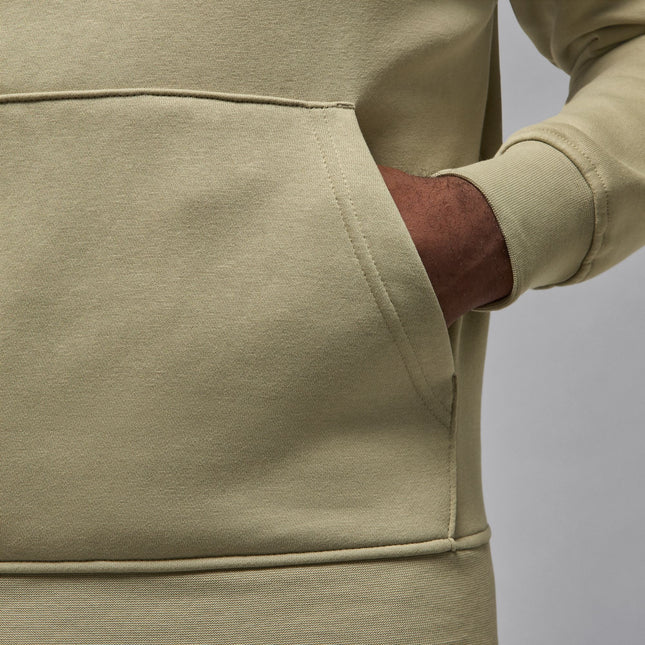 Air Jordan Mens Brooklyn Fleece Pullover Hoodie - Medium Khaki