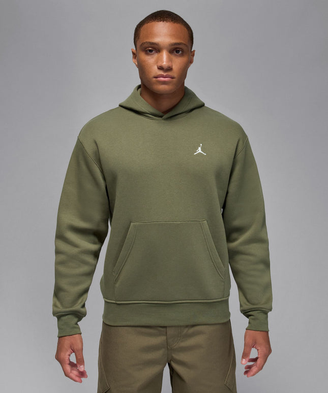 Air Jordan Mens Brooklyn Fleece Pullover Hoodie - Medium Olive