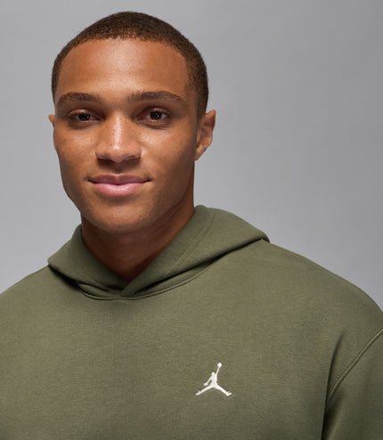 Air Jordan Mens Brooklyn Fleece Pullover Hoodie - Medium Olive