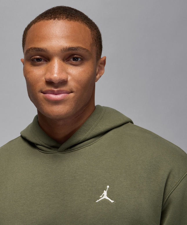 Air Jordan Mens Brooklyn Fleece Pullover Hoodie - Medium Olive