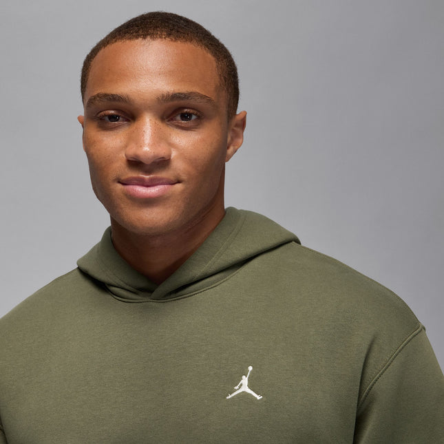 Air Jordan Mens Brooklyn Fleece Pullover Hoodie - Medium Olive