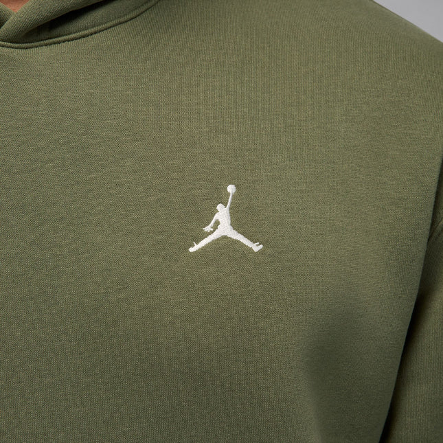 Air Jordan Mens Brooklyn Fleece Pullover Hoodie - Medium Olive