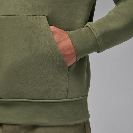 Air Jordan Mens Brooklyn Fleece Pullover Hoodie - Medium Olive