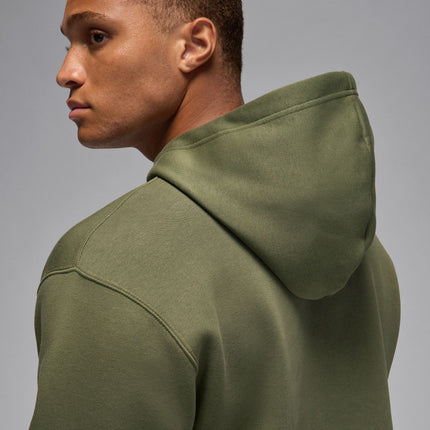 Air Jordan Mens Brooklyn Fleece Pullover Hoodie - Medium Olive