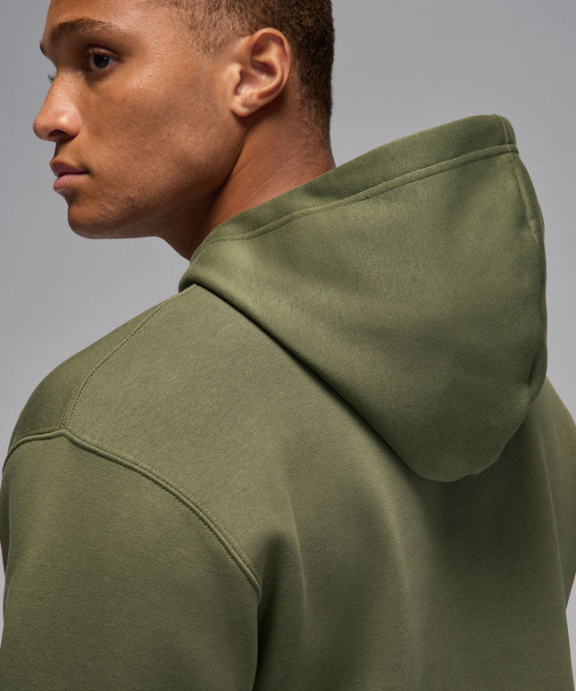 Air Jordan Mens Brooklyn Fleece Pullover Hoodie - Medium Olive