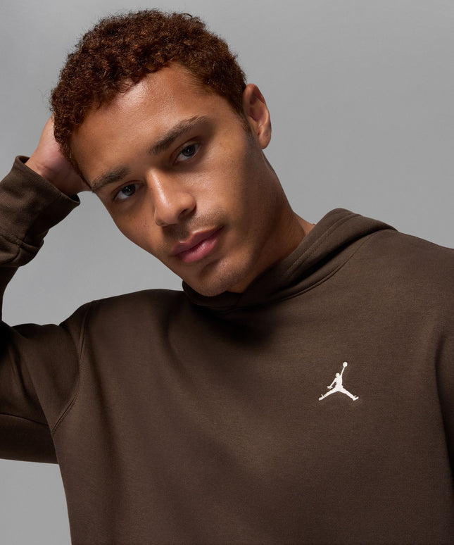 Air Jordan Mens Brooklyn Fleece Pullover Hoodie - Brown