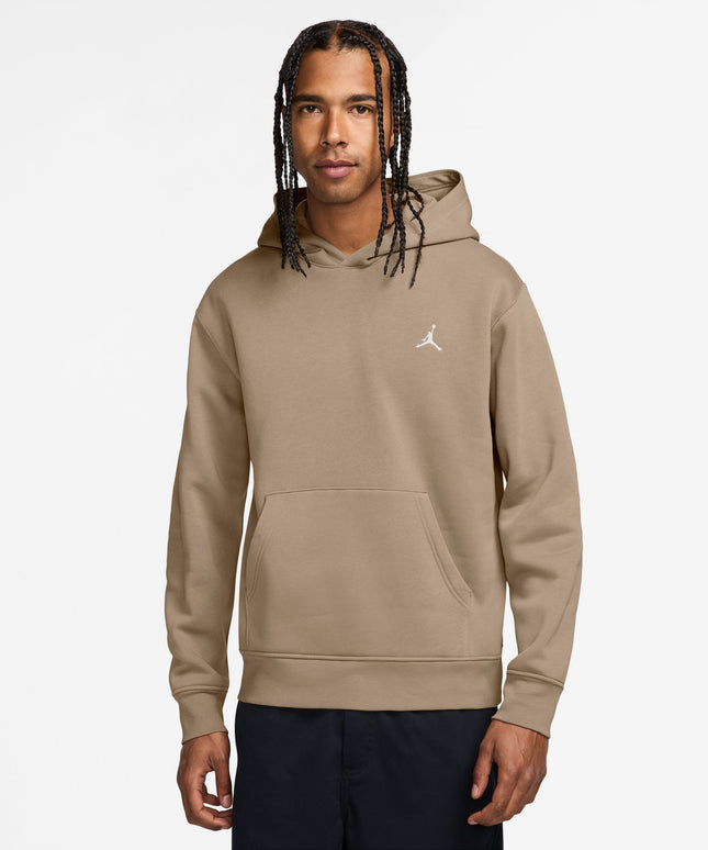 Air Jordan Mens Brooklyn Fleece Hoodie - Tan