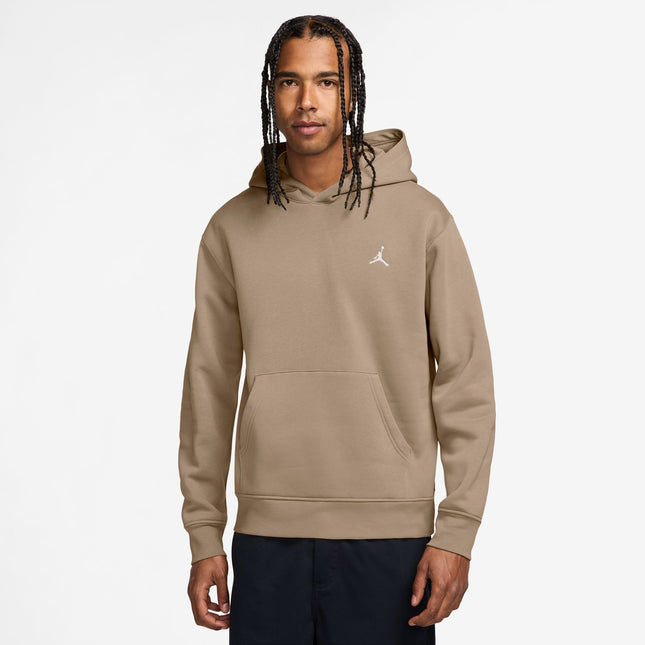 Air Jordan Mens Brooklyn Fleece Hoodie - Tan