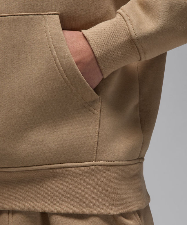 Air Jordan Mens Brooklyn Fleece Hoodie - Tan