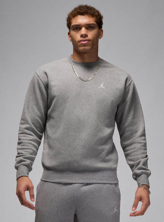 Air Jordan Brooklyn Fleece Crewneck - Carbon Heather