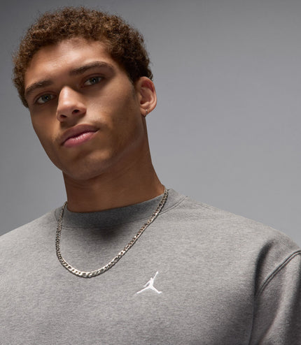 Air Jordan Brooklyn Fleece Crewneck - Carbon Heather