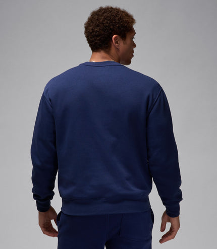 Air Jordan Brooklyn Fleece Crewneck -Midnight Navy/White