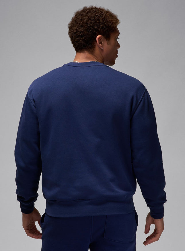Air Jordan Brooklyn Fleece Crewneck - Midnight Navy/White