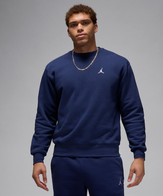 Air Jordan Brooklyn Fleece Crewneck - Midnight Navy/White
