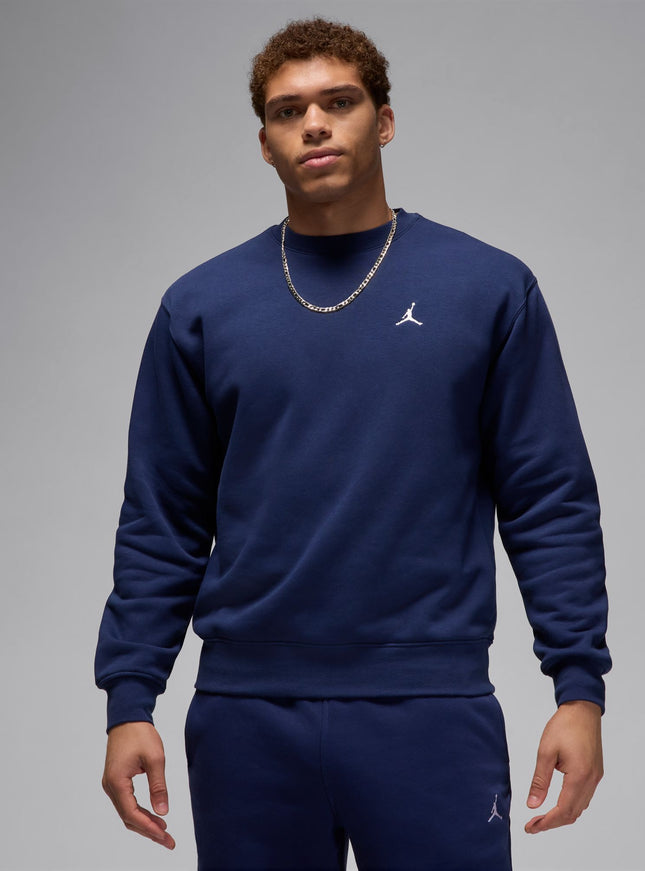 Air Jordan Brooklyn Fleece Crewneck - Midnight Navy/White