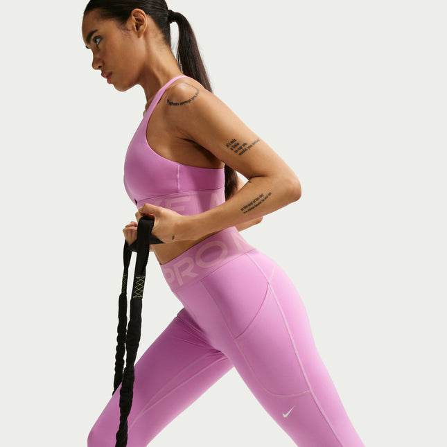 Nike Womens High Waisted Pro Sculpt - Magenta