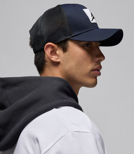 Air Jordan Unisex Rise Structured Hat - Navy/White
