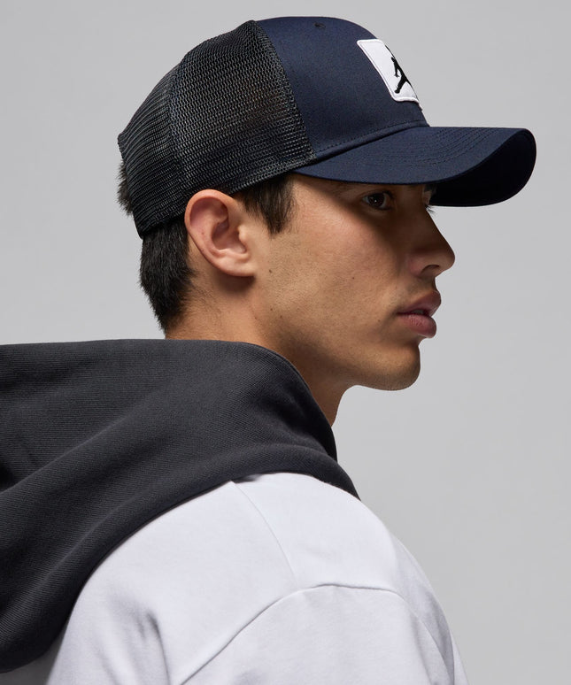 Air Jordan Unisex Rise Structured Hat - Navy/White