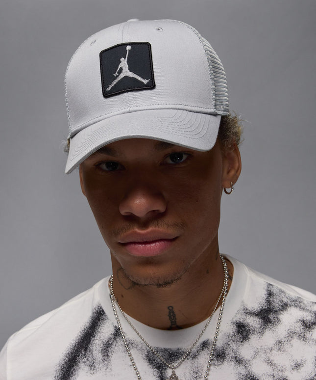 Air Jordan Unisex Jordan Rise Structured Hat - Light Smoke Grey
