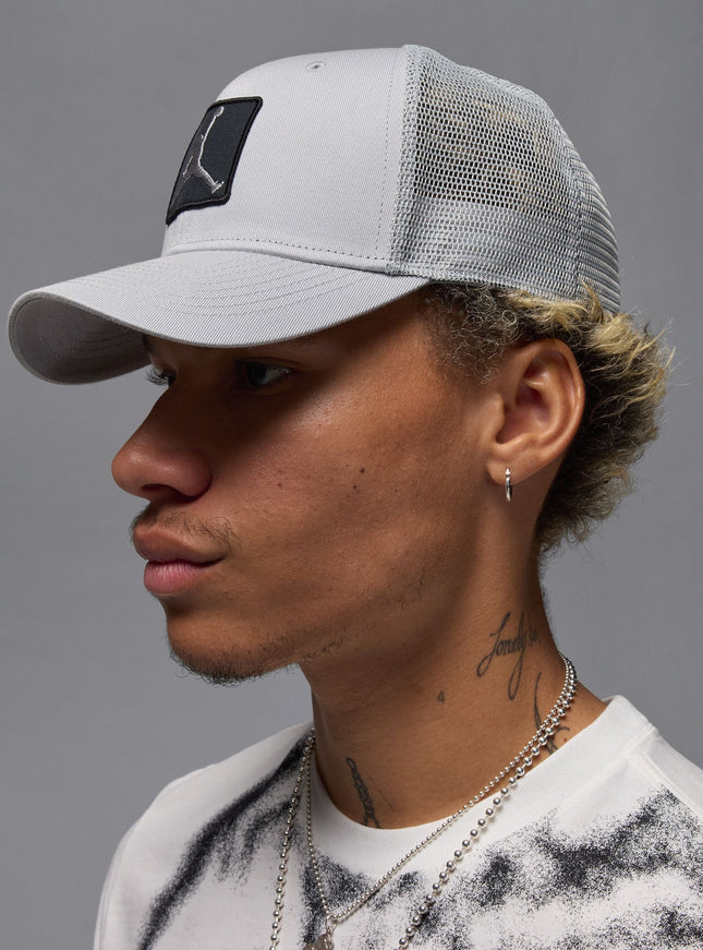 Air Jordan Unisex Jordan Rise Structured Hat - Light Smoke Grey