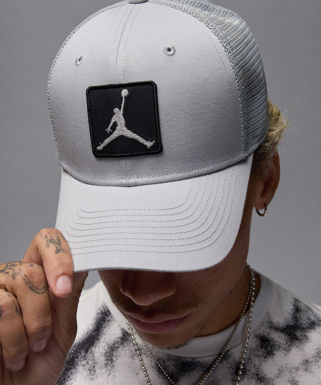 Air Jordan Unisex Jordan Rise Structured Hat - Light Smoke Grey