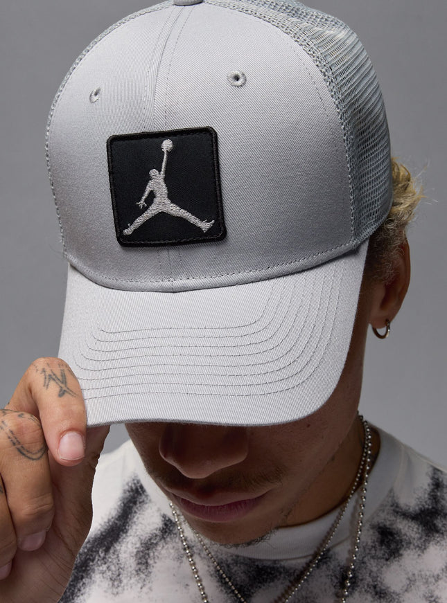 Air Jordan Unisex Jordan Rise Structured Hat - Light Smoke Grey