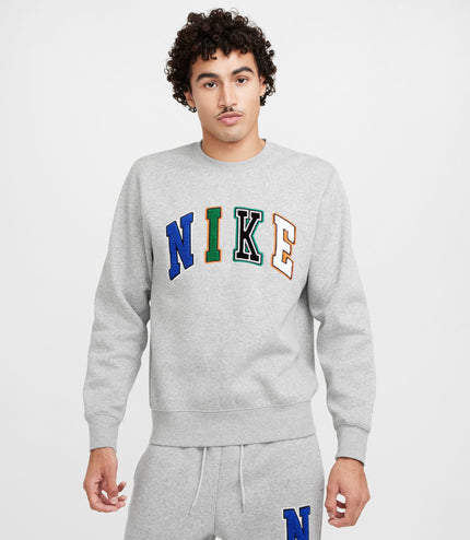 Nike Mens Club Crewneck - Dark Grey