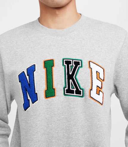 Nike Mens Club Crewneck - Dark Grey