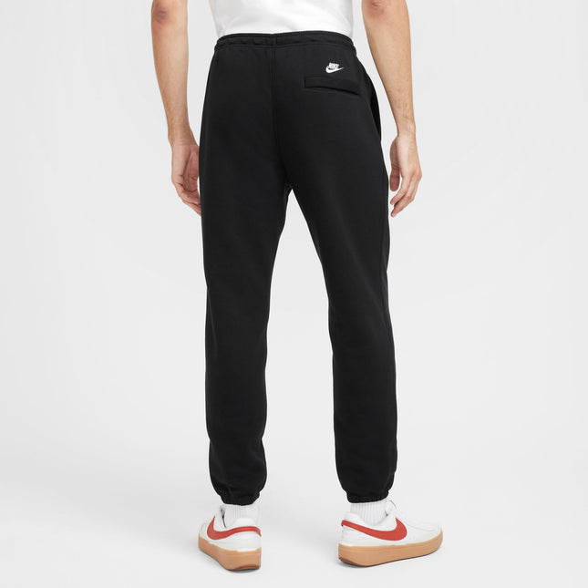 Nike Mens Club Fleece Cuffed Pants - Black