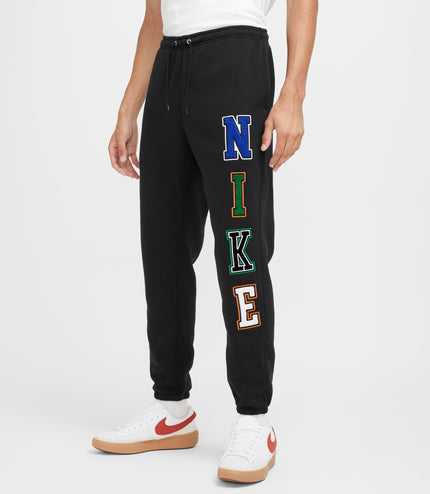 Nike Mens Club Fleece Cuffed Pants - Black