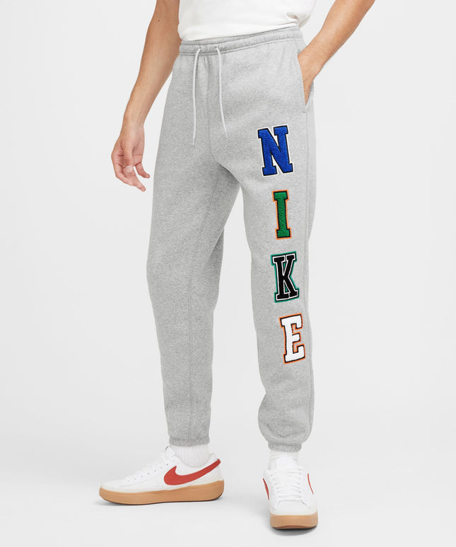 Nike Mens Club Fleece Cuffed Pants - Iron Grey