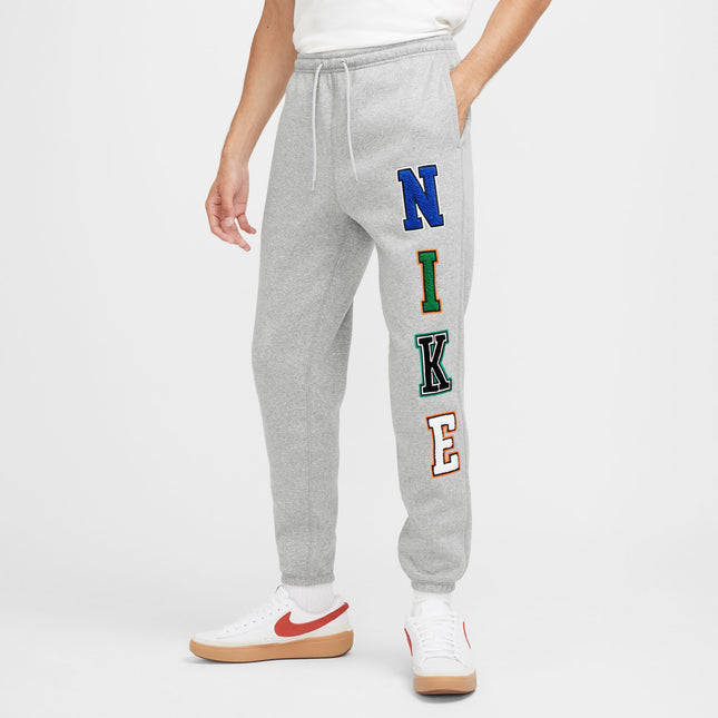 Nike Mens Club Fleece Cuffed Pants - Iron Grey