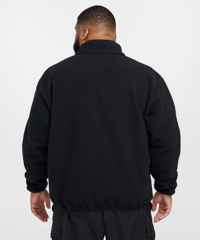 Nike Mens Sportswear Club Fleece Jacket - Black/White