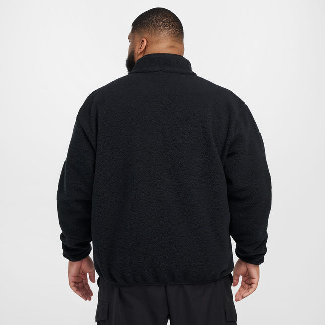 Nike Mens Sportswear Club Fleece Jacket - Black/White