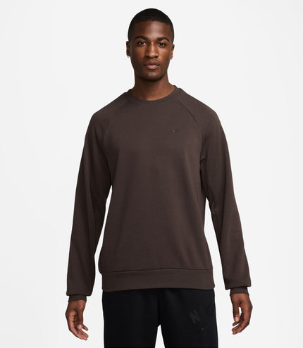 Nike Mens Primary Fleece Long Sleeve - Baroque Brown