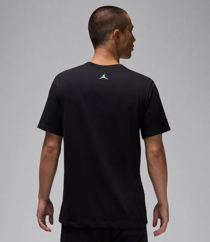 Air Jordan Mens MJ Dot SS Crew - Black/Sail