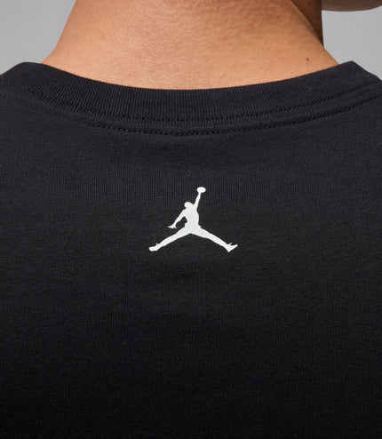 Air Jordan Mens MJ Dot SS Crew - Black/Sail