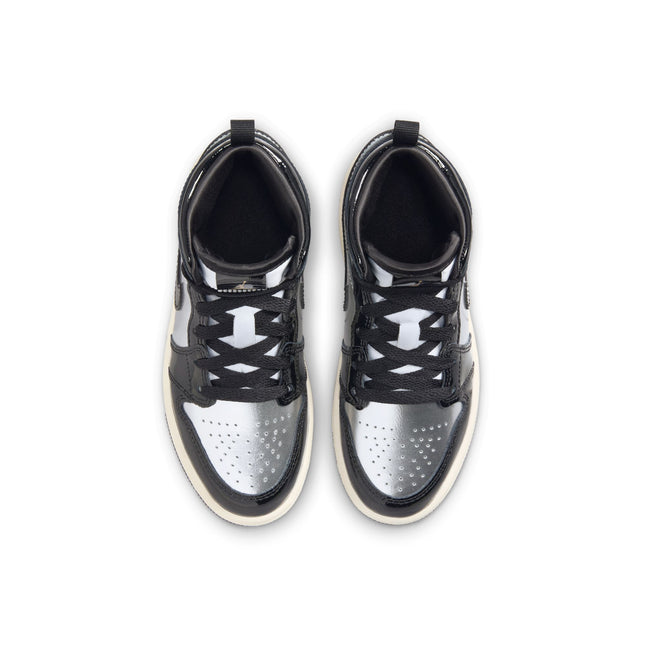 Air Jordan (PS) 1 Mid - Black/Metallic Silver