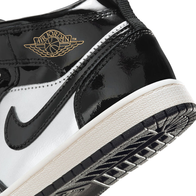 Air Jordan (PS) 1 Mid - Black/Metallic Silver