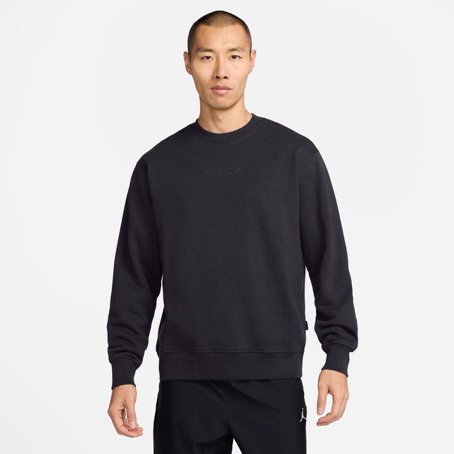 Air Jordan Mens Wordmark Crewneck - Off Noir