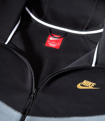 Nike Sportswear Tech Fleece Windrunner Zip Hoodie - Black/Cool Gray