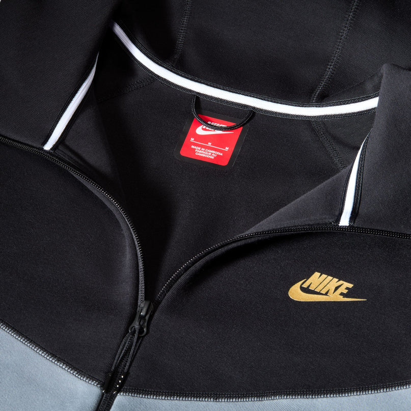 Nike Sportswear Tech Fleece Windrunner Zip Hoodie - Black/Cool Gray