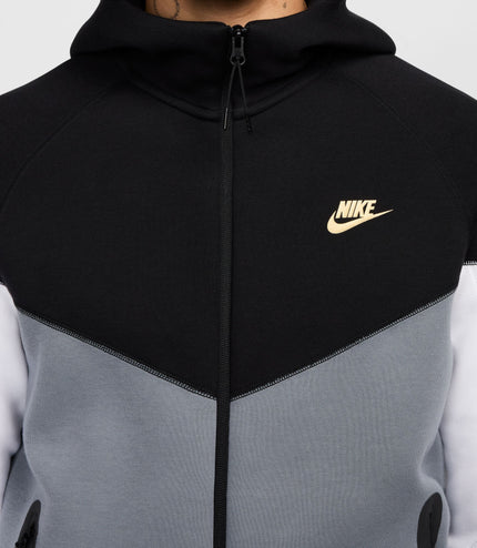 Nike Sportswear Tech Fleece Windrunner Zip Hoodie - Black/Cool Gray