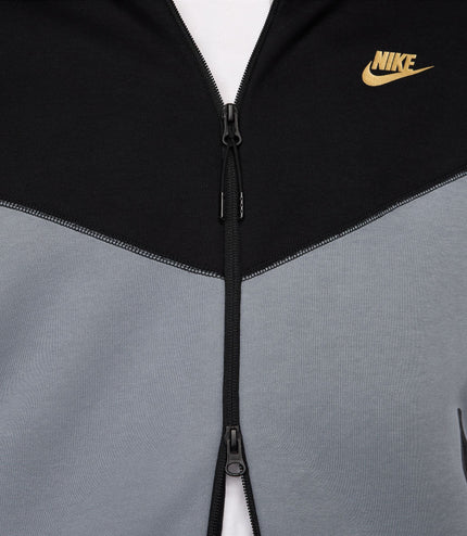 Nike Sportswear Tech Fleece Windrunner Zip Hoodie - Black/Cool Gray