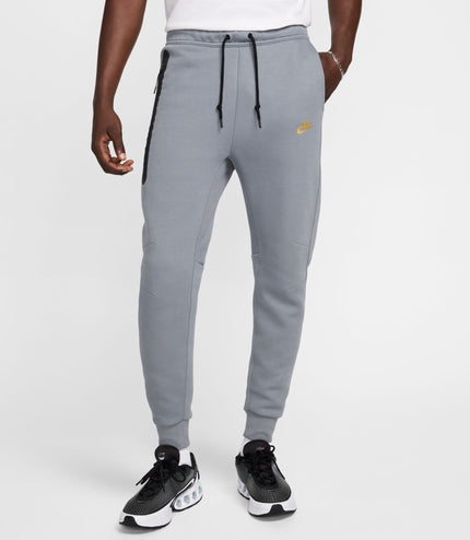 Nike Nike Sportswear Tech Fleece Joggers -Cool Grey/Metallic Gold