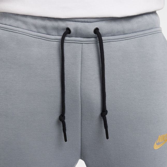 Nike Nike Sportswear Tech Fleece Joggers -Cool Grey/Metallic Gold