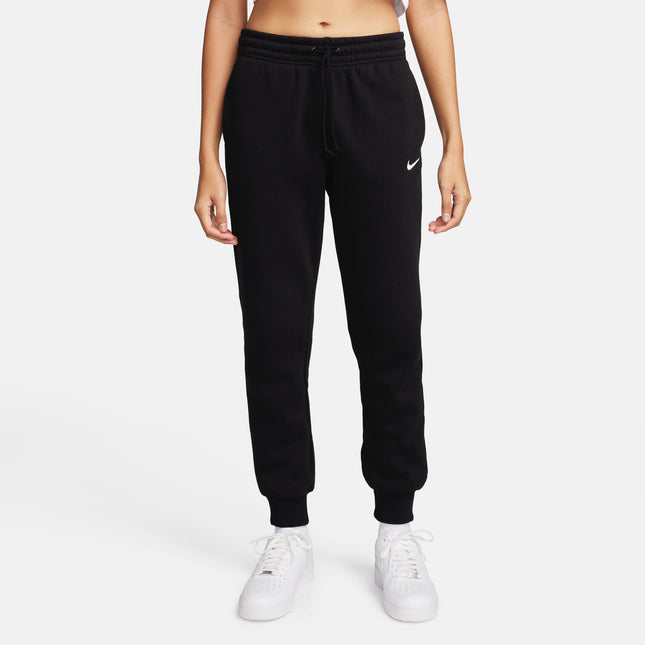 Nike Womens Sportswear Phoenix Fleece Sweatpants - Black/Sail