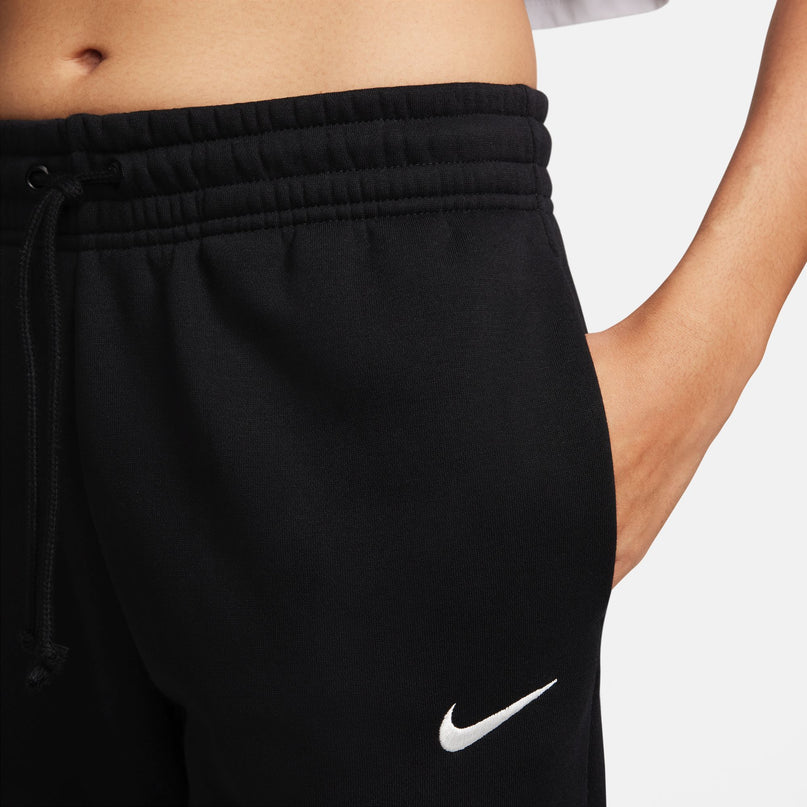 Nike Womens Sportswear Phoenix Fleece Sweatpants - Black/Sail