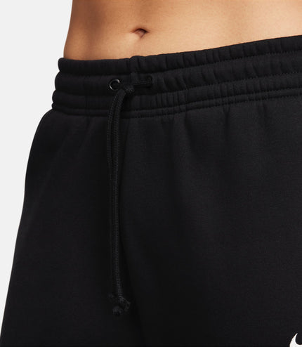 Nike Womens Sportswear Phoenix Fleece Sweatpants - Black/Sail