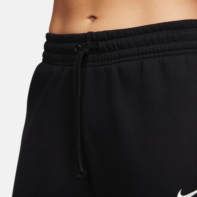 Nike Womens Sportswear Phoenix Fleece Sweatpants - Black/Sail